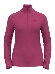 Odlo Bluza polarowa "Roy" w kolorze różowym rozmiar: M. Różowe bluzy ODLO, m, bez wzorów, z materiału, bez kaptura. Za 197,63 zł.