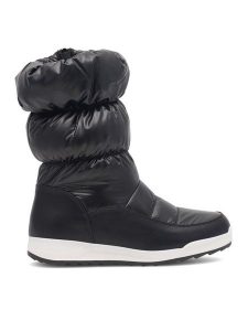 Clara Barson Śniegowce Ljujo WSS21007-02 Czarny. Czarne buty zimowe Clara Barson, z materiału, bez obcasa, bez zapięcia. Za 179,99 zł.