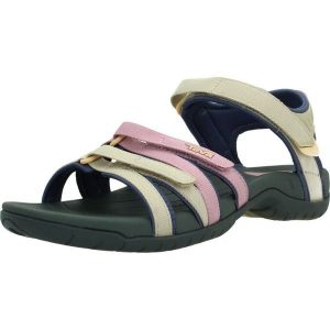 Sandały TEVA W TIRRA Beżowy. Brązowe buty trekkingowe Teva, z syntetyku, bez zapięcia. Za 313,99 zł.