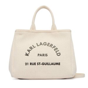 Torebka KARL LAGERFELD. Brązowe kuferki KARL LAGERFELD, bez wzorów, bez dodatków. Za 429,99 zł.