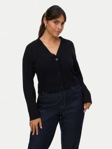 Vero Moda Kardigan Gold Art 10332210 Czarny Regular Fit. Czarne kardigany Vero Moda, z syntetyku. Za 199,99 zł.