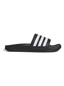 Adidas Klapki "Adilette Comfort" w kolorze czarno-białym rozmiar: 42. Białe klapki ADIDAS, bez wzorów, z otwartym noskiem, bez obcasa. Za 126,99 zł.