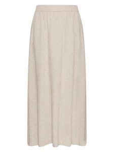 MOSS COPENHAGEN Spódnica w kolorze beżowym rozmiar: M. Brązowe spódnice Moss Copenhagen, m, bez wzorów, maxi. Za 149,66 zł.