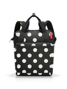 Reisenthel Plecak "Allrounder R" w kolorze czarno-białym - 31 x 39 x 17 cm rozmiar: onesize. Białe plecaki Reisenthel. Za 141,85 zł.