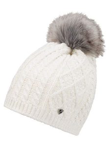 Ziener Czapka "Illhorn" w kolorze białym rozmiar: onesize. Białe czapki Ziener, bez wzorów, z materiału. Za 100,99 zł.