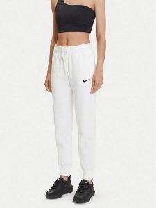 Nike Spodnie dresowe Phoenix Fleece FZ7626 Biały Regular Fit. Białe spodnie dresowe Nike, xl, bez wzorów, z bawełny. Za 219,99 zł.