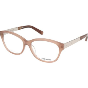 Oprawki "THE SCARLETT" w kolorze jasnobrązowym. Brązowe okulary przeciwsłoneczne marki Porsche Design, Bobbi Brown. W wyprzedaży za 149,95 zł.