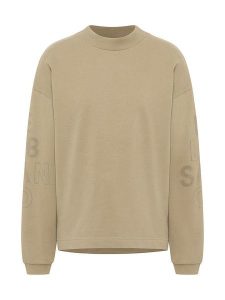 ELBSAND Bluza "Lilja" w kolorze szarobrązowym rozmiar: M. Brązowe bluzy ELBSAND, m, bez wzorów, bez kaptura. Za 131,74 zł.
