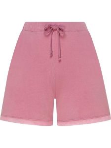 Naturana Szorty w kolorze jasnoróżowym rozmiar: L. Różowe szorty Naturana, bez wzorów, z podwyższonym stanem. Za 43,99 zł.