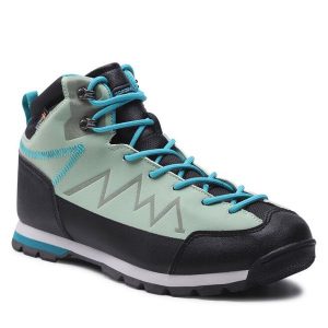 Trapery Sprandi. Zielone buty zimowe Sprandi, bez obcasa, bez zapięcia. Za 149,99 zł.