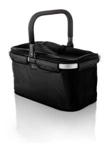 Falko Kosz "Falko" w kolorze czarnym na zakupy - 48 x 27 x 28 cm rozmiar: onesize. Czarne shopper bag Falko, bez wzorów, z materiału, bez dodatków. Za 82,99 zł.