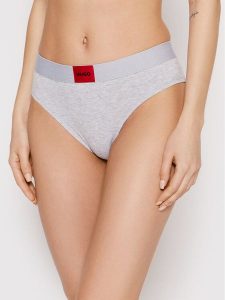 Hugo Figi klasyczne Brief Hw Red Label 50469672 Szary. Szare figi Hugo, bez wzorów, z bawełny. Za 69,99 zł.
