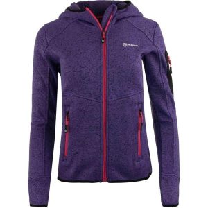 Bluza sportowa McKees Badia Violet - Melange M - Ciepła i Wygodna. Czerwone bluzy MCKEEVER, m, bez wzorów, bez kaptura. Za 144,03 zł.