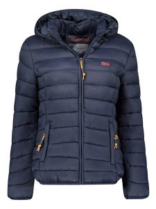 Geographical Norway Kurtka pikowana "Atikolor" w kolorze granatowym rozmiar: L. Niebieskie kurtki Geographical Norway, l, bez wzorów, bez kaptura. Za 130,99 zł.