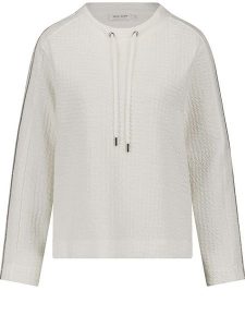 Gerry Weber Bluza w kolorze kremowym rozmiar: 40. Brązowe bluzy Gerry Weber, bez wzorów, bez kaptura. Za 149,31 zł.