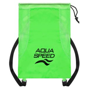 Worek na sprzęt plecak Aqua Speed Mesh Backpack. Zielone plecaki Aqua-Speed. Za 39,99 zł.
