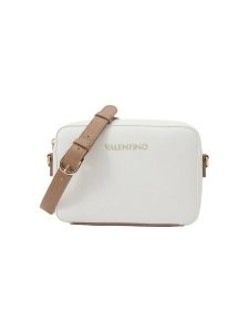 Valentino Torebka Alexia VBS5A809 Biały. Białe listonoszki Valentino, bez wzorów, ze skóry, bez dodatków. Za 349,99 zł.