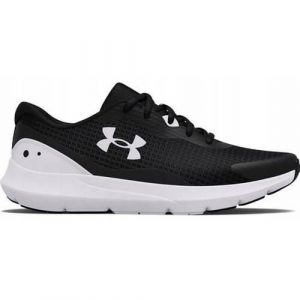 Buty do biegania damskie Under Armour Surge 3. Białe buty trekkingowe Under Armour, bez zapięcia. Za 170,99 zł.