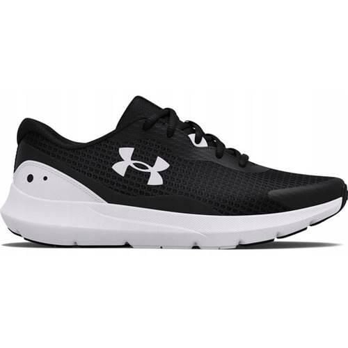Buty do biegania damskie Under Armour Surge 3. Białe buty trekkingowe Under Armour, bez zapięcia. Za 170,99 zł.