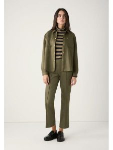 More & More Koszulka w kolorze khaki rozmiar: 34. Brązowe kurtki More & More, bez wzorów, bez kaptura. Za 164,95 zł.