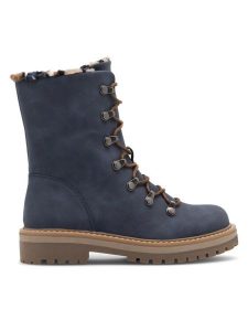 Jenny Fairy Trzewiki EVIE WS2911-06 Niebieski. Niebieskie botki Jenny Fairy, bez wzorów, z syntetyku, bez obcasa, na płaskiej podeszwie, bez zapięcia. Za 179,99 zł.