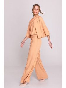Stylove Kombinezon w kolorze pomarańczowym rozmiar: L. Pomarańczowe kombinezony Stylove, l, bez wzorów, bez kołnierzyka, bez ramiączek. Za 316,95 zł.