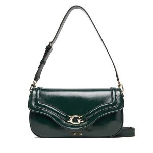 Torebka Guess. Zielone torebki klasyczne Guess, z aplikacjami, bez dodatków. Za 469,99 zł.