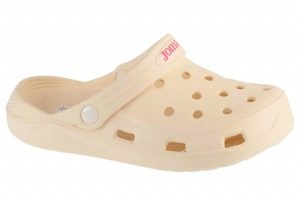 Klapki na basen damskie, S.Froc Lady 25 SFROCLS. Brązowe klapki JOMA, bez wzorów, z materiału, bez obcasa. Za 89,99 zł.
