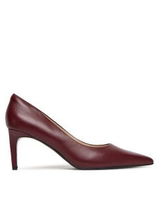 Calvin Klein Szpilki Ess Stiletto 70 HW0HW02607 Brązowy. Brązowe szpilki Calvin Klein, bez wzorów, ze skóry, bez obcasa. Za 549,99 zł.