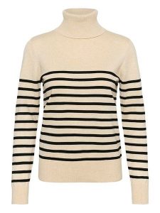 SAINT TROPEZ Golf w kolorze beżowym rozmiar: XL. Brązowe golfy Saint Tropez, bez wzorów. Za 69,99 zł.