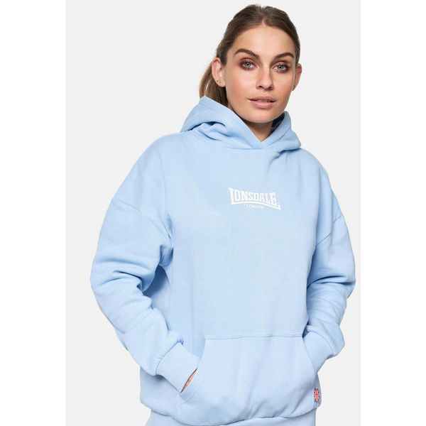 Bluza damska z kapturem Lonsdale Kilmote. Białe bluzy Lonsdale, bez wzorów, z kapturem. Za 255,00 zł.
