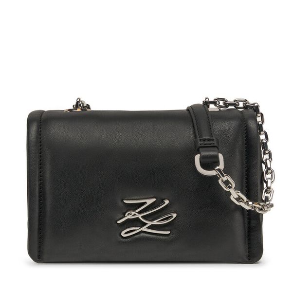 Torebka KARL LAGERFELD. Czarne torebki klasyczne KARL LAGERFELD, bez wzorów, bez dodatków. Za 669,99 zł.