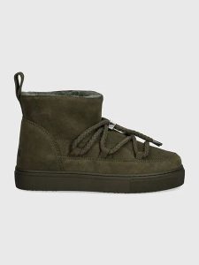INUIKII Skórzane botki zimowe "Classic Low" w kolorze khaki rozmiar: 40. Brązowe botki Inuikii, na zimę, bez wzorów, ze skóry, bez obcasa, bez zapięcia. Za 549,06 zł.