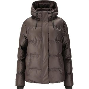 Damska kurtka puchowa Weather Report Audrey. Brązowe kurtki Weather Report, na zimę, bez wzorów, z puchu, bez kaptura. Za 461,50 zł.