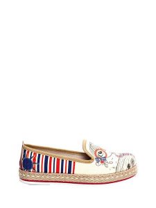 Goby Espadryle w kolorze beżowym ze wzorem rozmiar: 38. Brązowe espadryle Goby, bez wzorów, bez obcasa. Za 228,38 zł.
