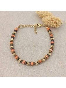 Nakkash Pozłacana bransoletka z tygrysim okiem rozmiar: onesize. Brązowe bransoletki Nakkash, pozłacane. Za 78,84 zł.