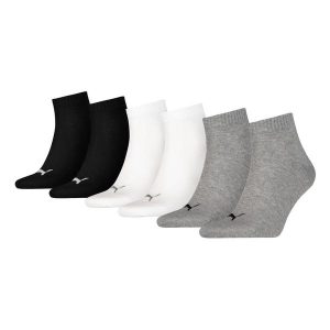 Puma Skarpety Quarter Plain 3-Pack 93858917. Białe skarpetki Puma, bez wzorów. Za 44,99 zł.