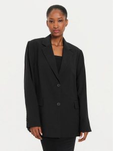 Calvin Klein Jeans Marynarka J20J223926 Czarny Relaxed Fit. Czarne marynarki i żakiety Calvin Klein Jeans, m, bez wzorów, z jeansu. Za 439,99 zł.