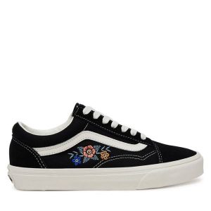 Tenisówki Vans. Czarne trampki Vans, bez wzorów, bez zapięcia. Za 289,99 zł.