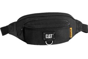 Nerka Raymond Caterpillar MILLENNIAL CLASSIC Black (83432-01). Czarne nerki i saszetki Caterpillar, bez wzorów. Za 99,99 zł.