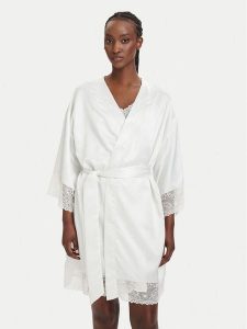 Ysabel Mora Szlafrok 10181 Biały. Białe szlafroki ysabel mora, s, bez wzorów, z syntetyku, bez kaptura. Za 319,99 zł.