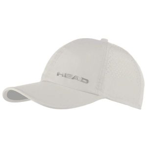 Czapka Head Pro. Białe czapki Head, bez wzorów, z materiału, sportowe. Za 99,00 zł.