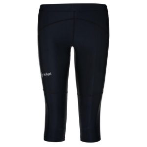 Damskie legginsy 3/4 Kilpi VIGA-W. Czarne legginsy Kilpi, bez wzorów, z materiału. Za 156,50 zł.