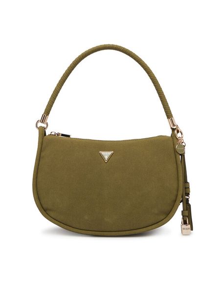 Guess Torebka Danya HWSG99 18010 Zielony ciemny. Zielone torebki klasyczne Guess, z aplikacjami, ze skóry, bez dodatków. Za 347,99 zł.