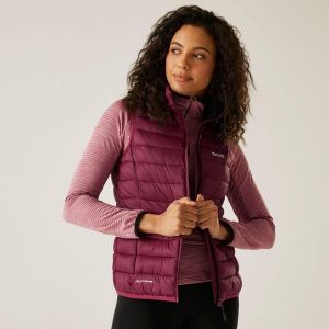 Marizion Damska kamizelka spacerowa z przegrodami. Czerwone kamizelki Regatta, bez wzorów, bez kołnierzyka, bez ramiączek, bez kaptura. Za 199,99 zł.