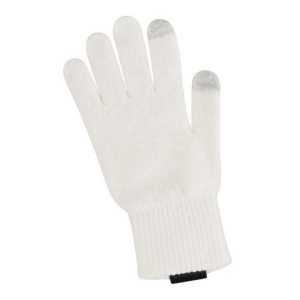 Rękawiczki Unisex Dla Dorosłych Dzianinowa Jeden Kolor Hillboro. Białe rękawiczki Icepeak, bez wzorów, z dzianiny. Za 66,99 zł.