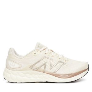 Buty do biegania New Balance. Brązowe buty sportowe New Balance, bez wzorów, bez zapięcia, do biegania. Za 419,99 zł.