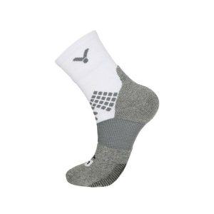 Skarpety sportowe VICTOR SK1010A. Białe skarpetki VICTOR, bez wzorów. Za 44,99 zł.