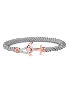 Paul Hewitt Bransoletka w kolorze szarym rozmiar: M. Szare bransoletki Paul Hewitt, ze stali. Za 91,77 zł.