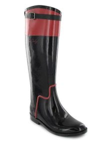 BE ONLY Kalosze "Cavalière" w kolorze czarnym rozmiar: 39. Czarne kalosze Be Only, bez wzorów, z materiału. Za 170,95 zł.